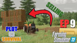 Turning POTATOES Into MONEY Plot 33 Survival EP 9  Farming Simulator 22 [upl. by Anujra]