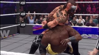 WWE 2K24 Malakai Black vs Bobby Lashley PS4 [upl. by Gladwin273]