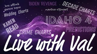 Live Astrology with Val Crime Charts Affleck Bidens Revenge amp Special Guest [upl. by Josefina471]