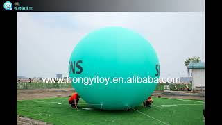 5m giant inflatable advertising helium balloon [upl. by Dollar602]