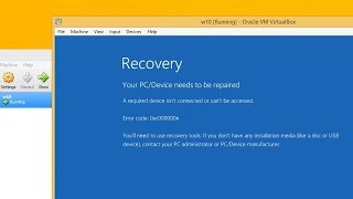 How to Repair the boot loader Command Prompt Fixboot Fixmbr Your PCDevice needs to be repaired [upl. by Artenak]