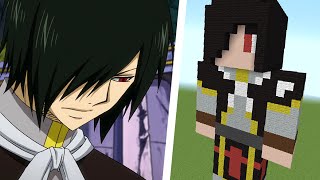 How to Build a Rogue Cheney Statue Fairy Tail  Minecraft [upl. by Gulick]