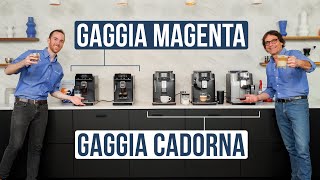 Compare Gaggia Magenta vs Gaggia Cadorna Automatic Espresso Machines [upl. by Ima]