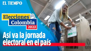 EN VIVO Elecciones 2023 siga en vivo la jornada electoral en cada ciudad de Colombia  El Tiempo [upl. by Cardon424]