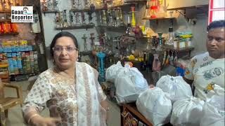 Goan Reporter News Siolim MLA Anjuna PI and Panchayat Raid Illegal Hookah Shop in Grand Chivar [upl. by Bo779]