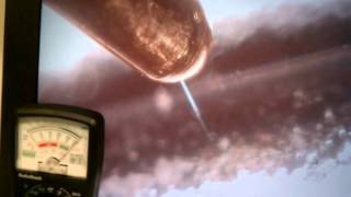 Melting a TIN WHISKER Using a VoltOhm Meter [upl. by Stambaugh]