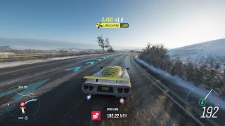 Forza Horizon 4 Broadway Commons Speed Zone  How To Mosler winter [upl. by Hong808]