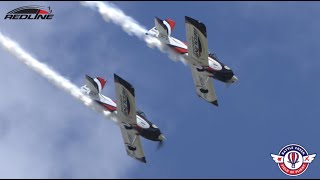 Redline Aerobatic Team  Battle Creek Field Of Flight 2024 [upl. by Gault]