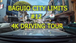 4k Full Driving Tour  Baguio City  Philippines  City Limits 12 [upl. by Adeirf]