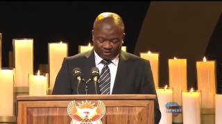 Bantu Holomisa addresses mourners [upl. by Eiznikcm615]