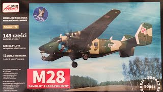 M28 Samolot transportowy Aeroplast 172 [upl. by Minnaminnie]