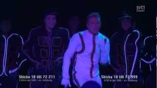 Melodifestivalen12 Final  Danny Saucedo  Amazing  HD [upl. by Nevah611]