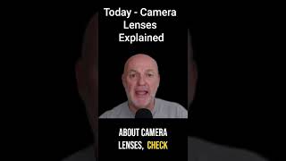 Camera Lenses Explained Beginners Guide [upl. by Clevie]