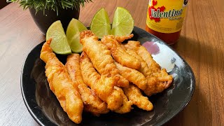 Tiritas de pescado estilo chilango para botana o negocio ✅ [upl. by Ahseila]