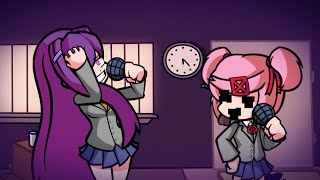 FNF  Old Datura Dynamo but Yuri and Natsuki sing it [upl. by Mckale]