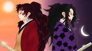 Tsugikuni twins playlist KNYDemons Slayer💗Kokushibo💗 [upl. by Dranoc]