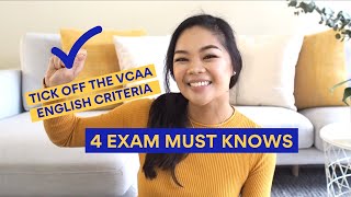 Advice on how to get A and tick off the VCAA English criteria [upl. by Mercier393]