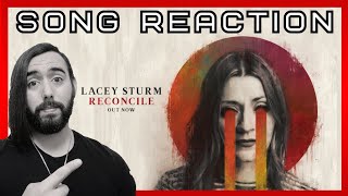 LACEY STURM OF FLYLEAF  RECONCILE SONG REACTION  OfficialLaceySturm [upl. by Nosecyrb]