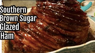 The BEST Brown Sugar Glazed Ham on YouTube  NO PINEAPPLES [upl. by Kado]