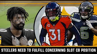 Why the Steelers SHOULD SIGN Justin Simmons Two Free Agents Steelers Could Sign for Slot Cornerback [upl. by Nettie635]