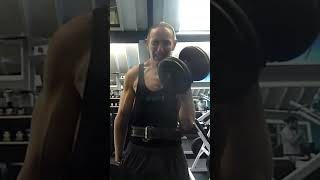 Felix McAlinden Curling 46lb Dumbbells x 7 13th November 2024 [upl. by Enyalaj]