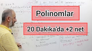 20 Dakikada Polinomlar  2 Net öğrenmegarantili [upl. by Yartnod]