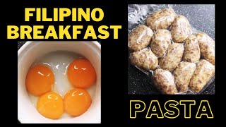 The Filipino Breakfast Pasta  Egg amp Longganisa [upl. by Lanie]