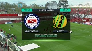 Fútbol en vivo Argentinos Jrs  Aldosivi Fecha 5 Torneo Primera B Nacional FPT [upl. by Adachi]