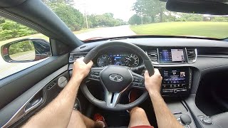 2022 Infiniti QX55 Sensory AWD POV Drive Impressions and ASMR [upl. by Enoved]