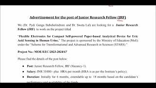 JRF Jobs at IISER Bhopal  Exciting Research Opportunities for Graduates  Apply Now iiser bhopal [upl. by Ecinaj568]