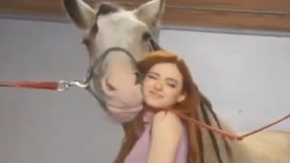 Amouranth Kisses Her Horse [upl. by Koziara]