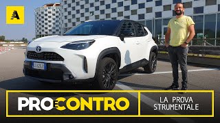 Toyota YARIS CROSS  PRO e CONTRO  RECENSIONE STRUMENTALE [upl. by Zippora]