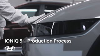 IONIQ 5  Production Process [upl. by Yemerej]