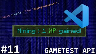 11 XP SYSTEM mojangminecraft GAMETEST FRAMEWORK ENG [upl. by Bonis]