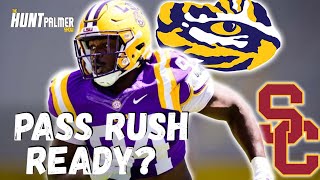 Will LSUs Pass Rush Shine  LSU Season Opener vs USC Score Predictions [upl. by Rainah]