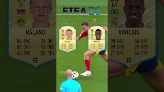 Haaland vs Vini JR in FIFA OMG😱🔥 [upl. by Coughlin]