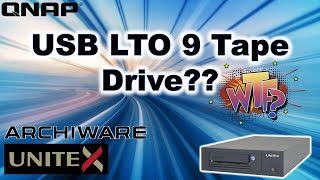 Ultimate NAS Backup Guide Use Archiware amp Unitex USB LTO 9 Drive With Your QNAP NAS [upl. by Neeroc]