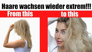 So sind meine Haare in wenigen Wochen EXTREM gewachsen HAARAUSFALL stoppen MAXIMALES HAARWACHSTUM [upl. by Summer]