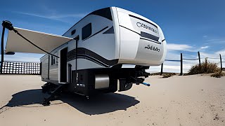 BRUTALLY honest review Palomino Columbus Luxury 5th wheel [upl. by Aihsenal]