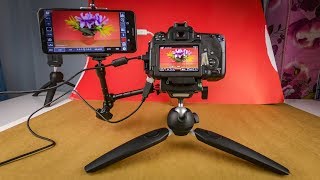 How To Use Your Smartphone As A Camera Monitor [upl. by Dewitt]