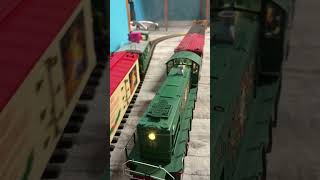 Santa Express usatrains gscale christmas merrychristmas [upl. by Missie464]