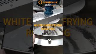 Automatic Garri frying machine gari fryer Cassava flakes processing machines [upl. by Nimrahc]