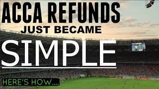 Matched Betting Accumulator Refunds Made Easy  An Overview of ACCA Catcher [upl. by Ariew]