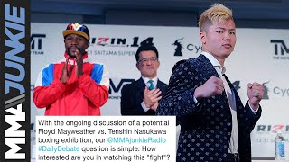 Daily Debate Will you be watching Floyd Mayweather vs Tenshin Nasukawa [upl. by Euphemiah]