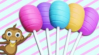 How To Make Easy Playdough Lollipops [upl. by Sedruol]