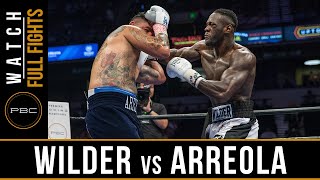 Wilder vs Arreola FULL FIGHT July 16 2016  PBC on FOX [upl. by Aianat]