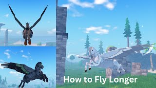 How to Fly Forever on Your Pegasus  Horse Life [upl. by Kimble]