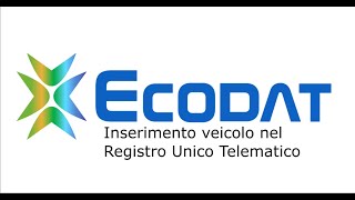 04  GUIDA REGISTRO UNICO TELEMATICO  Inserimento veicolo con GestCAR Ind40 [upl. by Aveer]