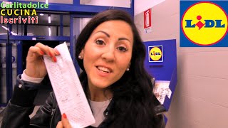 LIDL Vlog CARLITADOLCE AL SUPERMERCATO 1 [upl. by Aiuqet840]