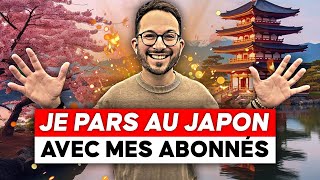 JE PARS au JAPON avec mes ABONNÉS ❤️ Projet J [upl. by Vaughn]